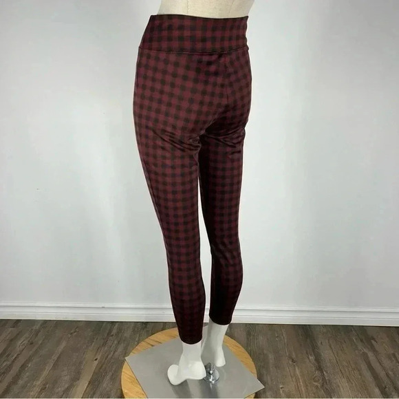 ❤️ Gap black and red square pull up pants size S - Picture 4 of 12